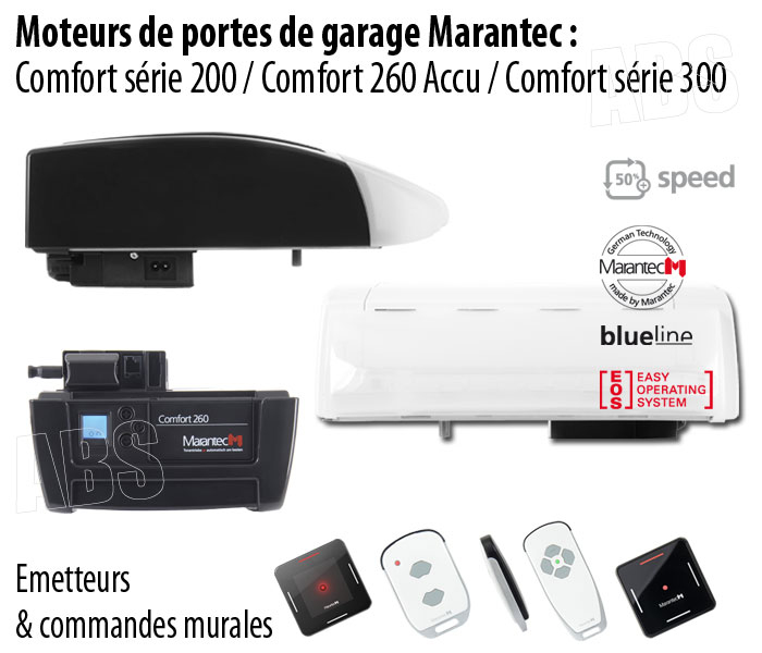 Motorisations de portes de garage Marantec